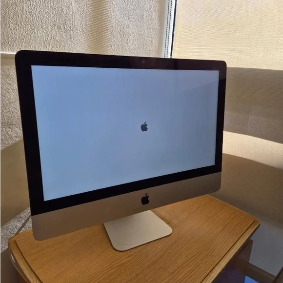 Apple iMac with Black and Silver Finish